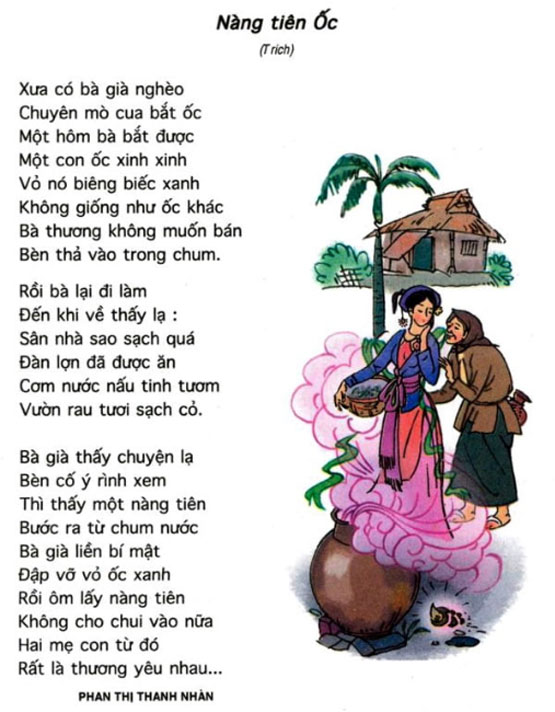 Truyện Nàng Tiên Ốc Lớp 4 - Phiêu Lưu Kì Thú Của Cô Bé Nhỏ