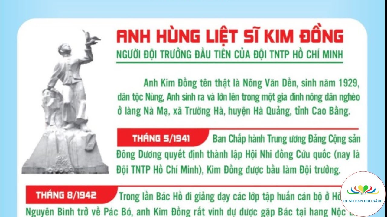 Câu chuyện ngắn về Anh Kim Đồng - Vị anh hùng nhỏ tuổi