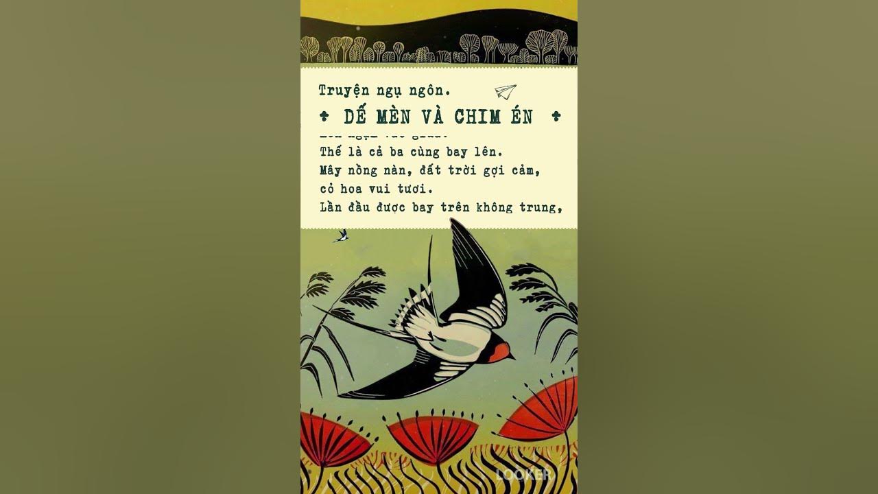 Câu chuyện cảm động về Chim Én và Dế Mèn