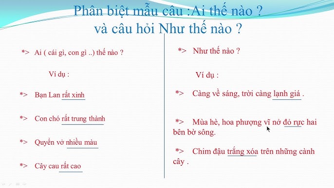 Ai Thế Nào?