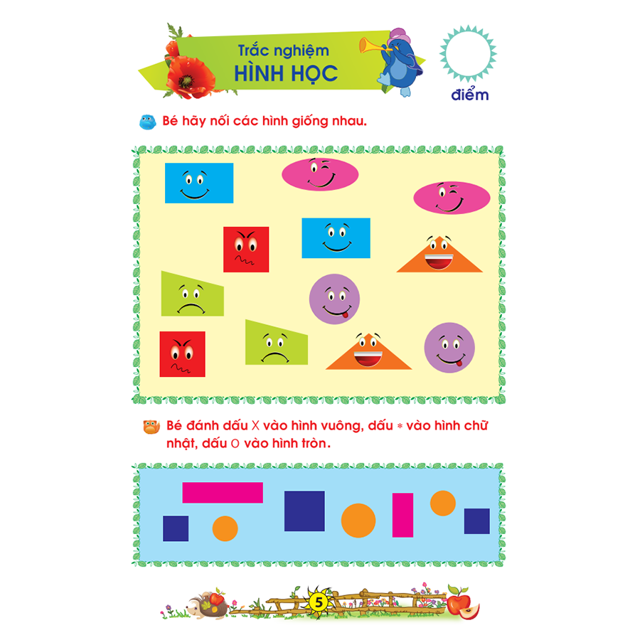 Câu Hỏi Trắc Nghiệm Cho Trẻ 5-6 Tuổi