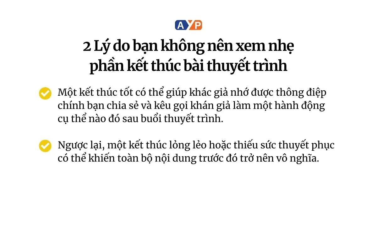 Câu Kết Bài Thuyết Trình Hay Nhất: Làm Sao Để Gây Ấn Tượng Mạnh Mẽ?
