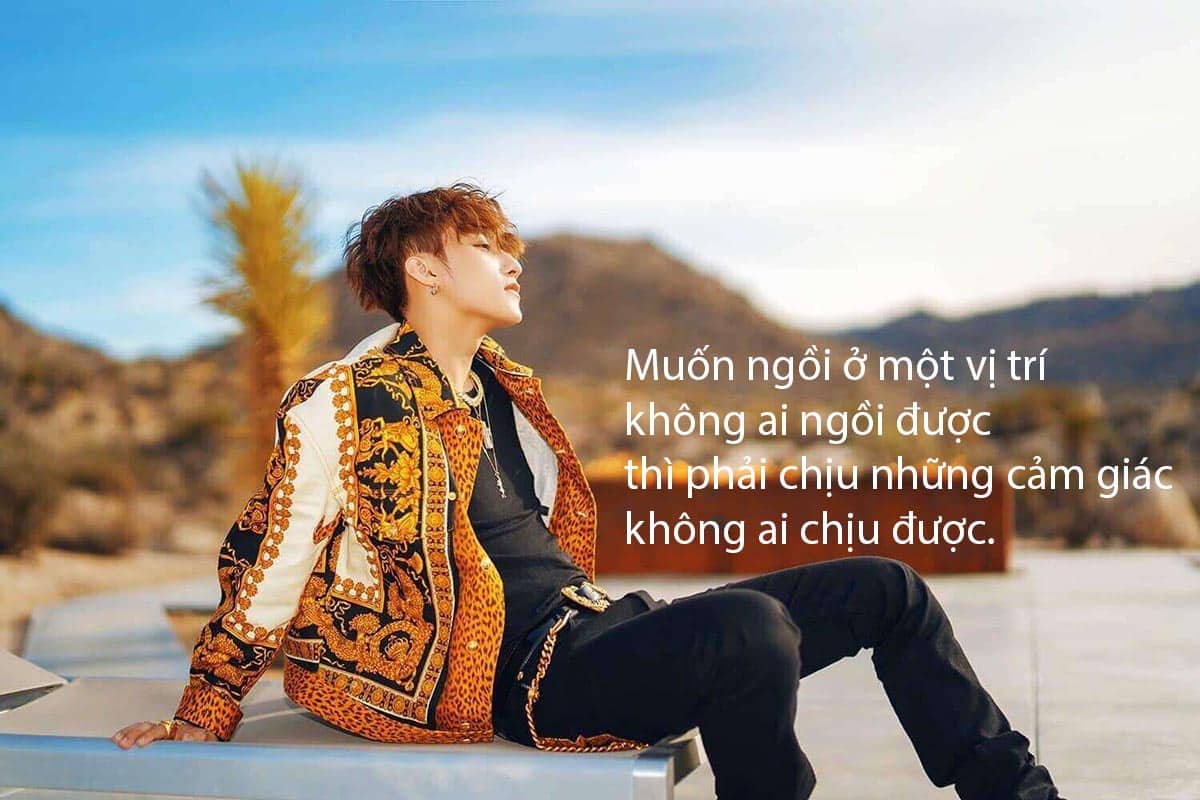 Những câu nói ấn tượng của Sơn Tùng M-TP