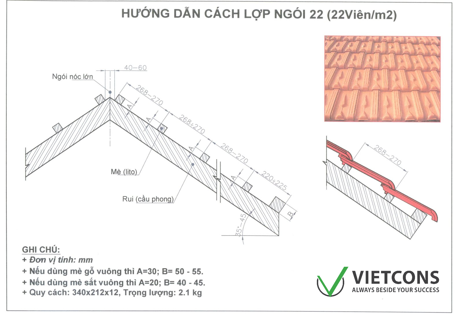 Cấu tạo mái ngói Gallery 2