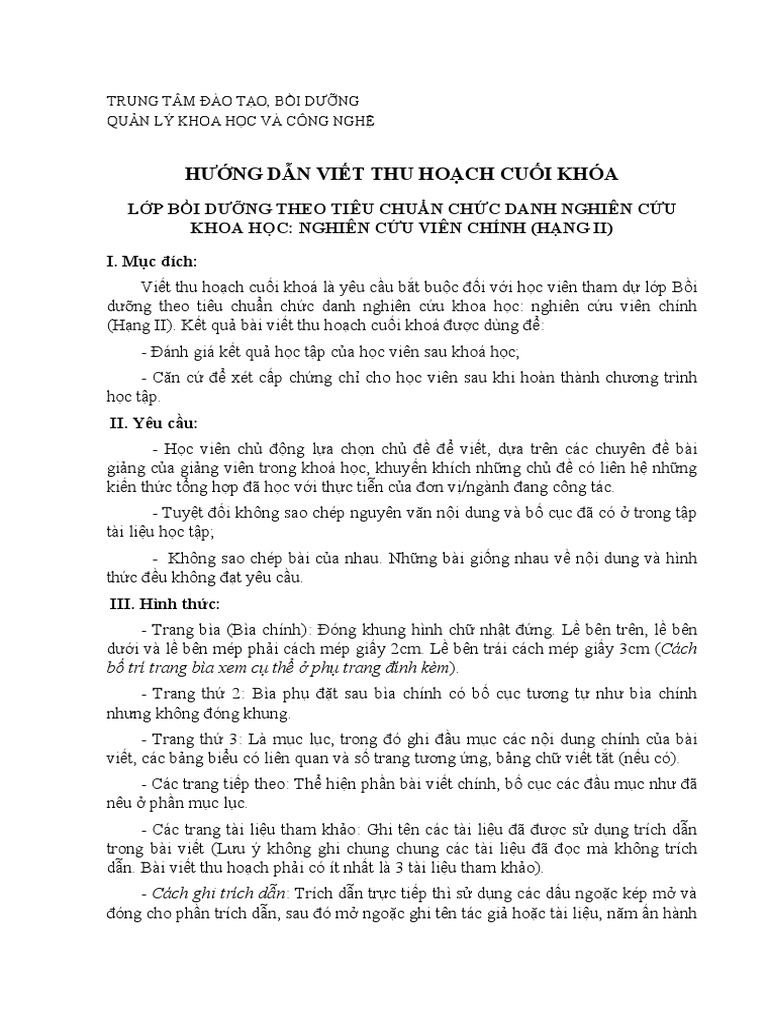 Bài Thu Hoạch Mẫu: Hướng Dẫn Viết Và Ví Dụ Minh Họa Gallery 1