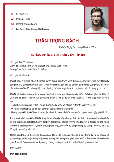 Viết thư ngõ xin việc hiệu quả - Bí quyết chinh phục nhà tuyển dụng Gallery 1
