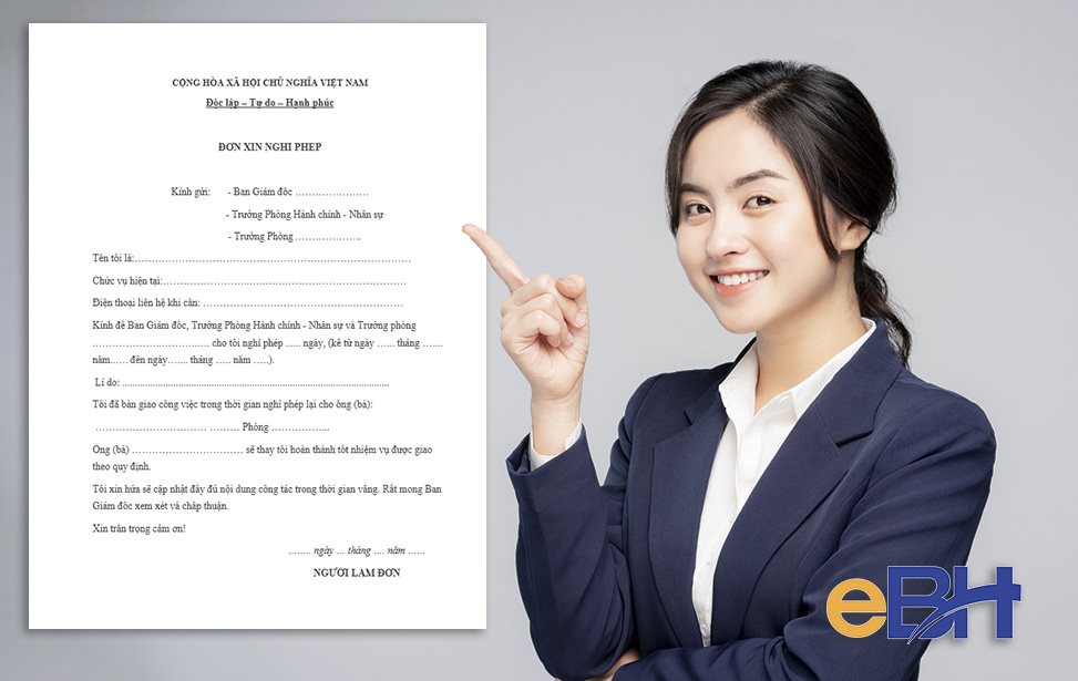 Cách Viết Đơn Nghỉ Phép Chuẩn Và Đầy Đủ Gallery 1
