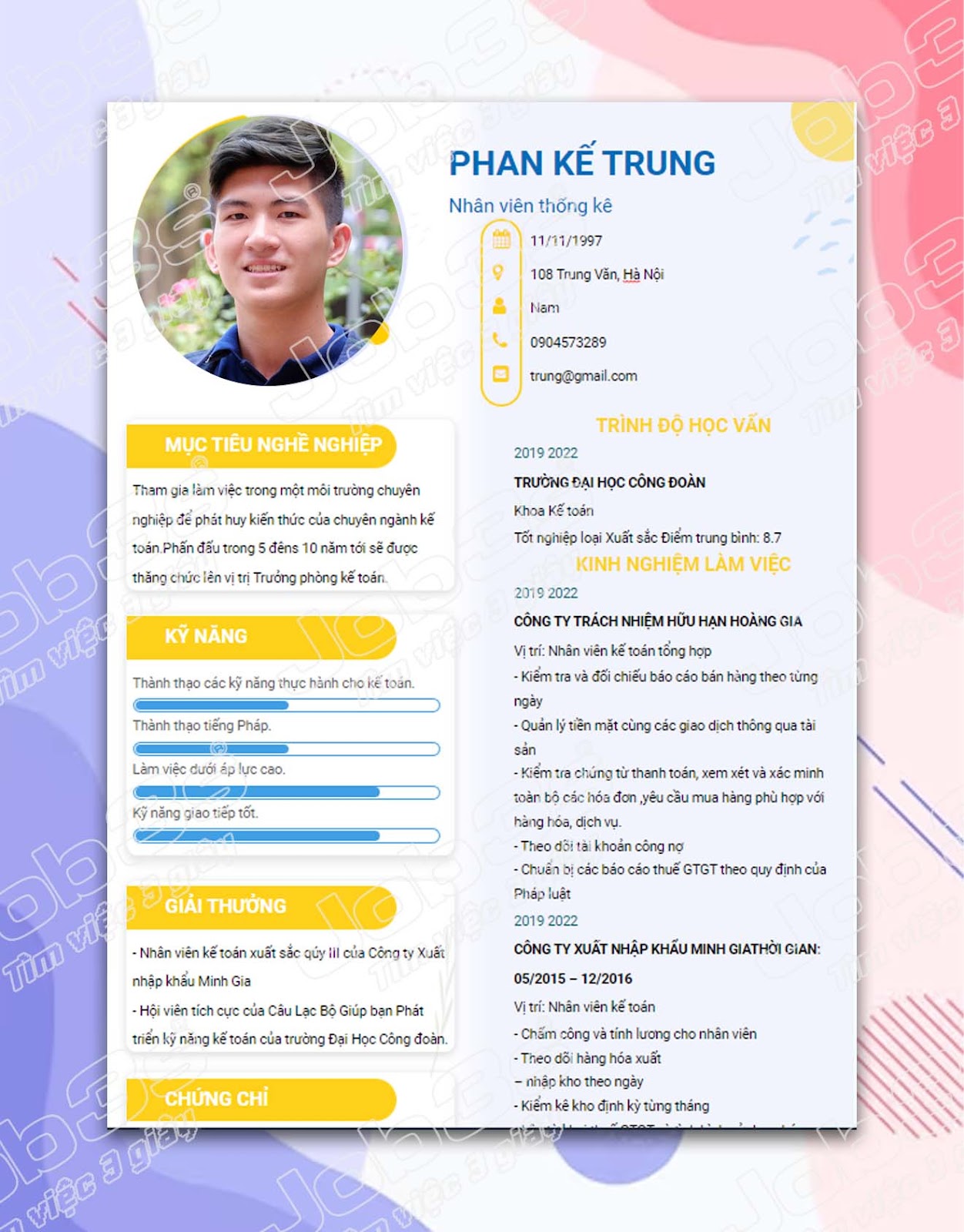 Cách Viết CV Giới Thiệu Bản Thân Thu Hút Nhà Tuyển Dụng Gallery 1