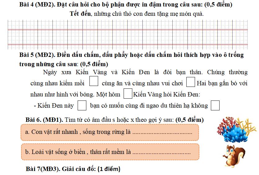 Đề Thi Cuối Năm Lớp 2 Môn Tiếng Việt: Tổng Hợp Kiến Thức & Bài Tập Gallery 1