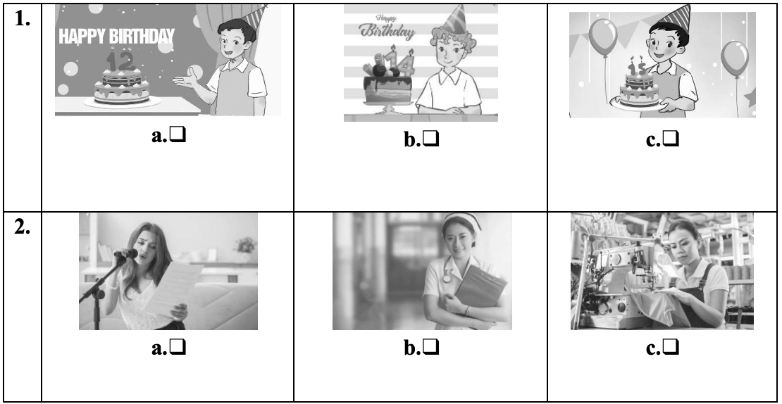 Đề thi Tiếng Anh lớp 3 học kì 2 Global Success Gallery 1