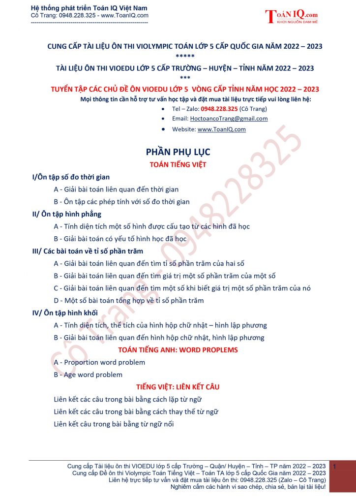 Đề thi Violympic Toán lớp 5 cấp trường Gallery 1
