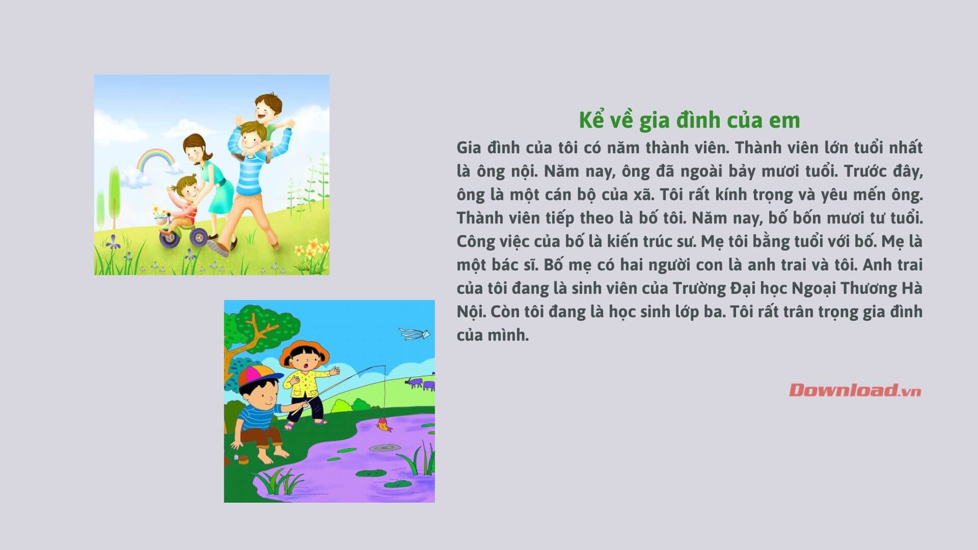 Viết Đoạn Văn Về Gia Đình Lớp 6 Gallery 1