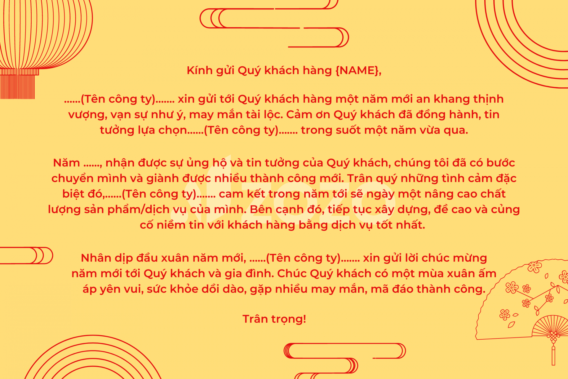Cách Viết Thư Chúc Mừng Hay và Chuyên Nghiệp Gallery 1