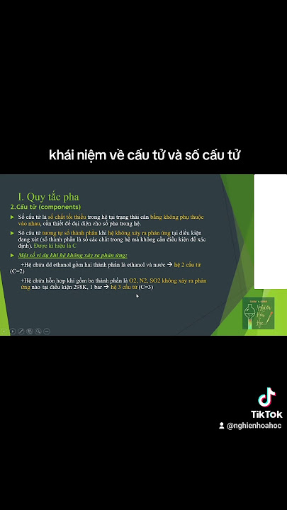 Cấu tử là gì? Gallery 2