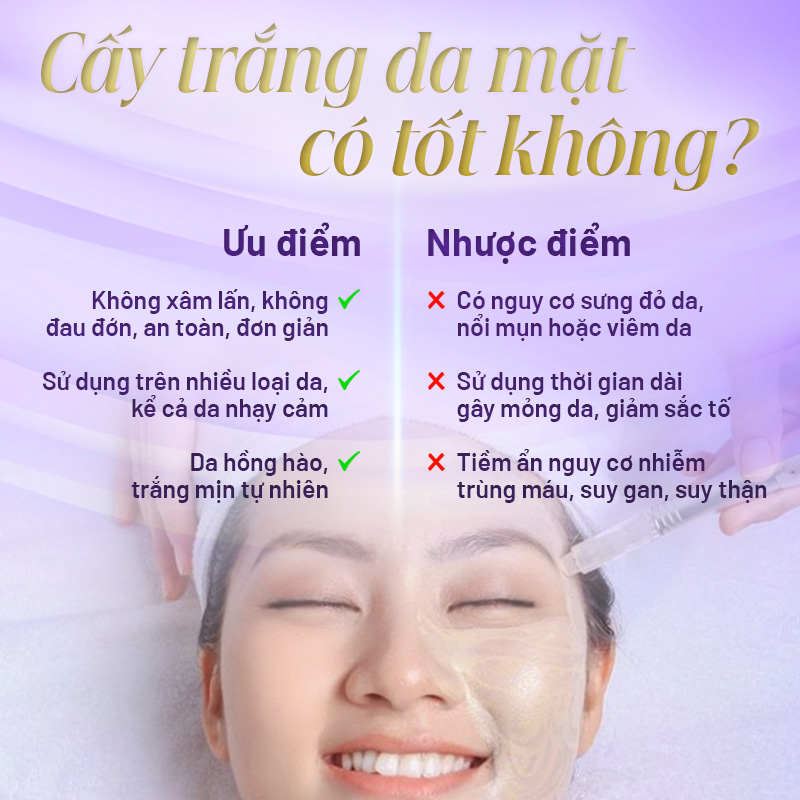 Cấy trắng da mặt bao nhiêu tiền?