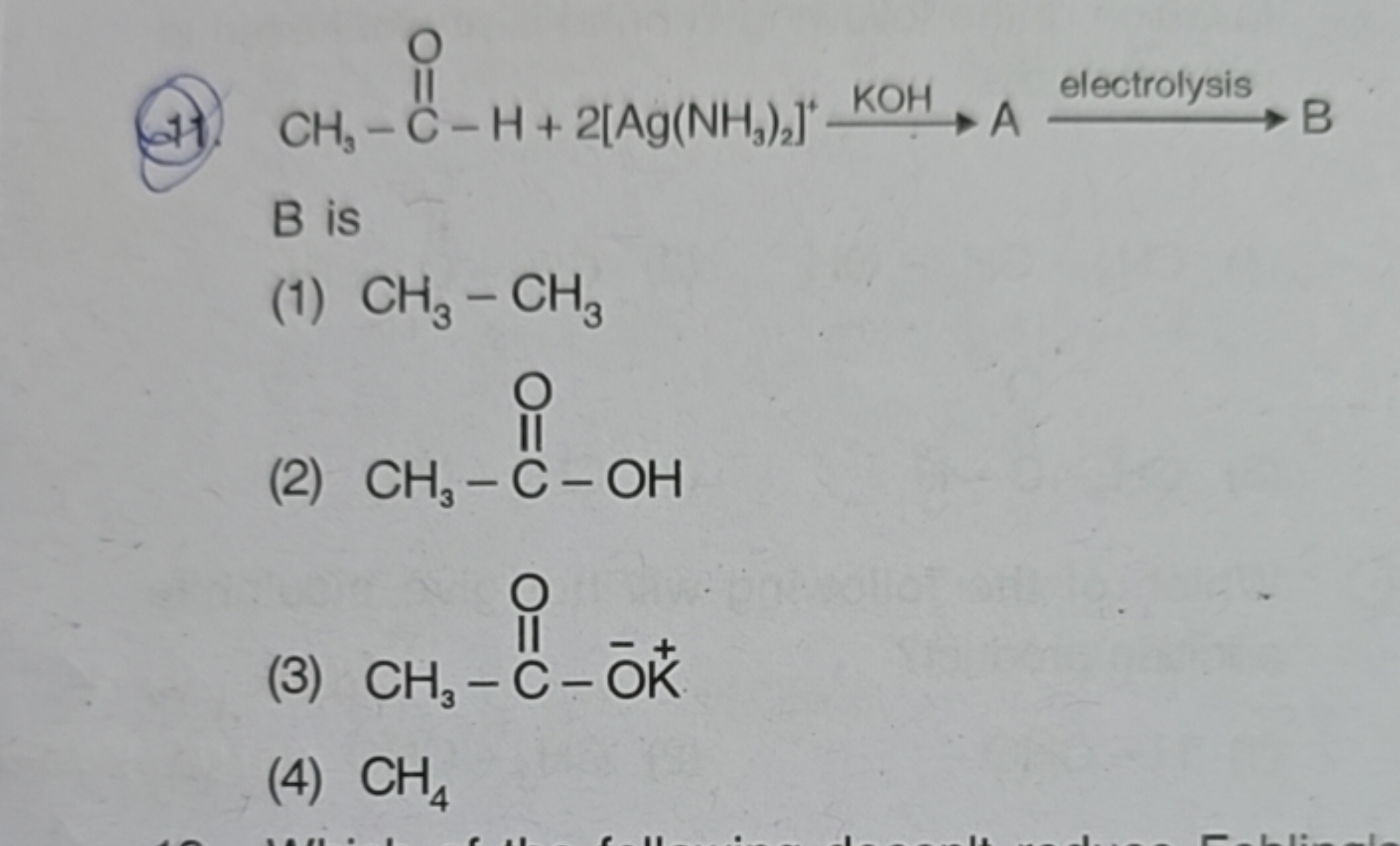 Phản ứng CH3CHO + Ag(NH3)2OH