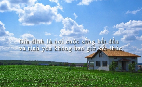 Châm ngôn cuộc sống gia đình hạnh phúc