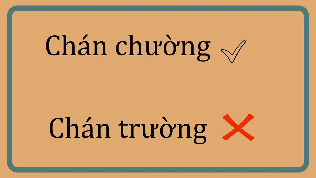 Chán chường hay chán trường?