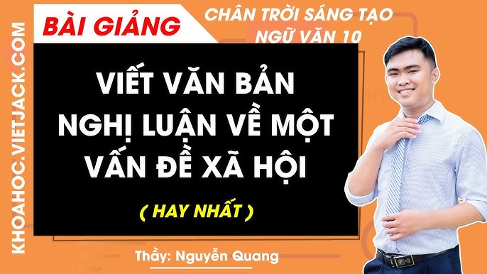 Viết văn bản nghị luận về một vấn đề xã hội: Thách thức và cơ hội từ Chân trời sáng tạo Gallery 1