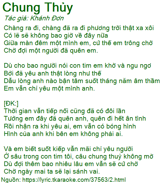 Chàng Ra Đi, Chàng Đã Ra Đi Phương Trời Thật Xa Xôi Gallery 1