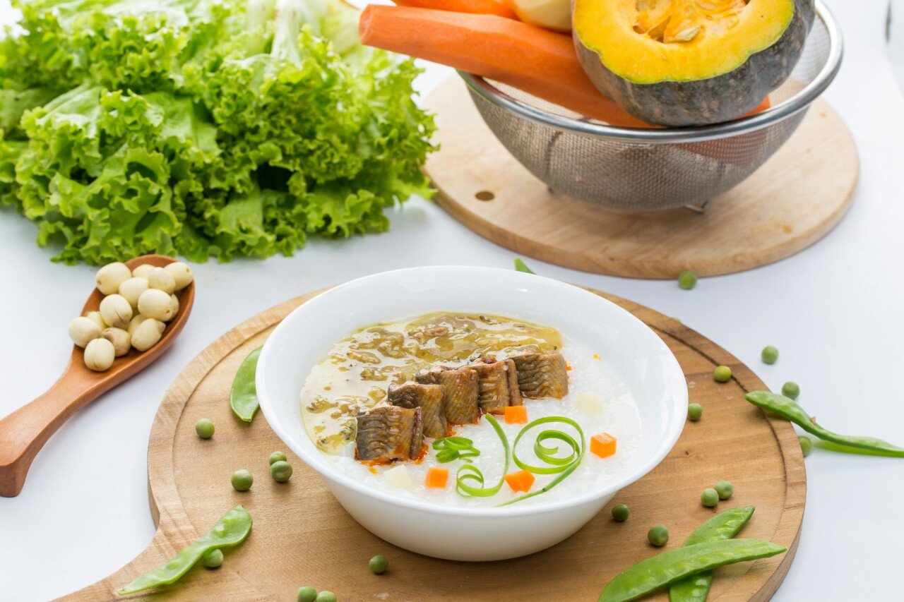 Cháo lươn nấu với rau gì cho bé 8 tháng? Gallery 2