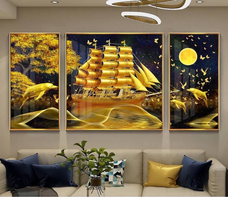 Tranh Tráng Gương Treo Tường: Mang vẻ đẹp lung linh vào không gian sống Gallery 2