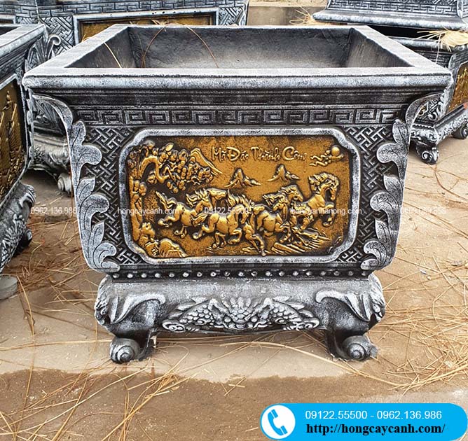 Chậu Đúc Xi Măng: Giải Pháp Trang Trí Đẹp Mắt và Bền Bỉ