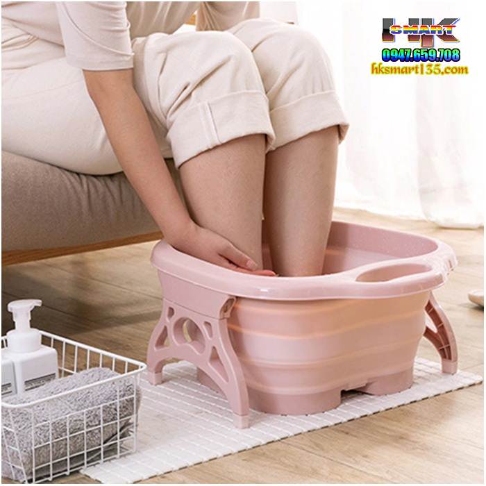Chậu Ngâm Chân Gấp Gọn Tiện Lợi, Chất Lượng Cao