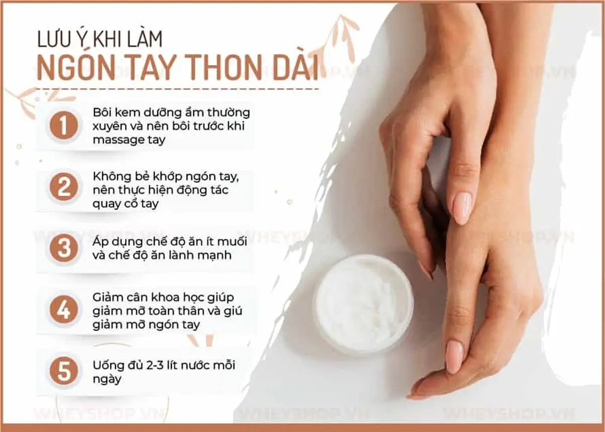 Cách Để Tay Thon Dài Gallery 2