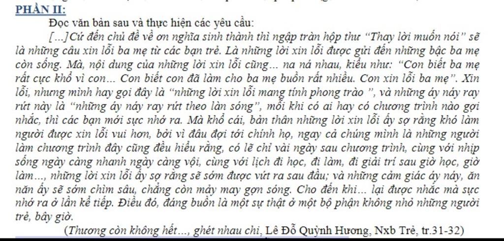 Nghịch lý trong lời xin lỗi của giới trẻ