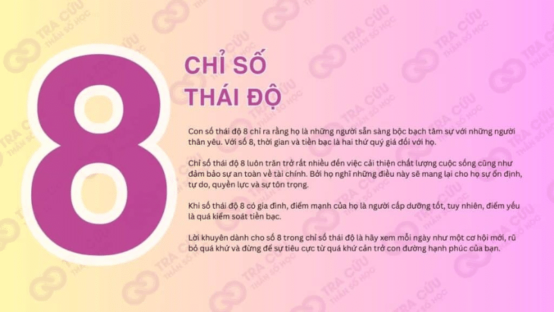 Chỉ số thái độ 8: Bạn cần biết gì?