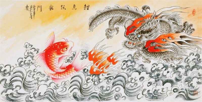 Cá Chép Hóa Rồng Có Ý Nghĩa Gì?