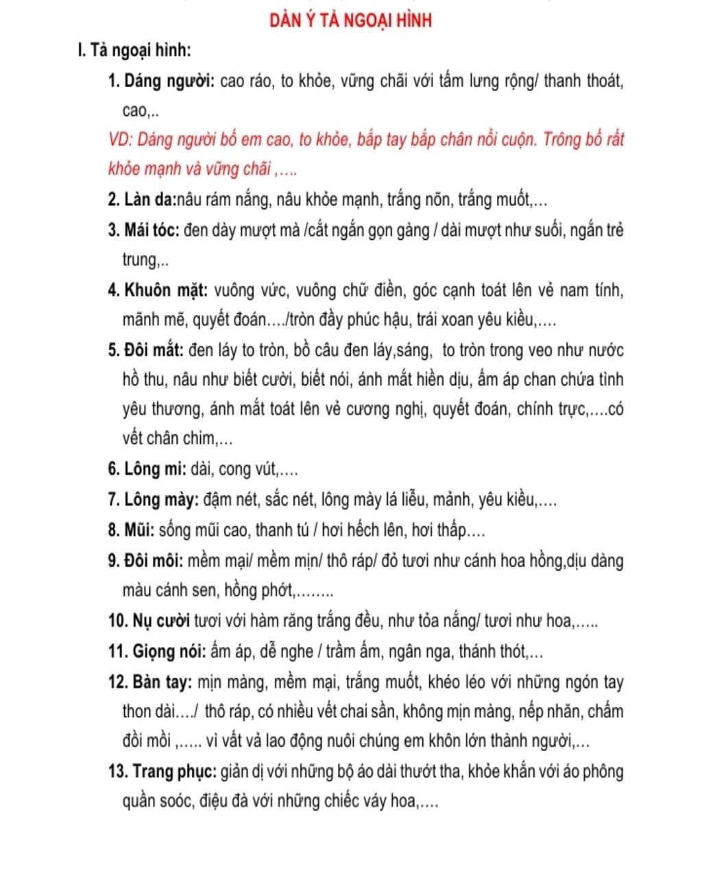 Tả hình dáng của mẹ Gallery 2
