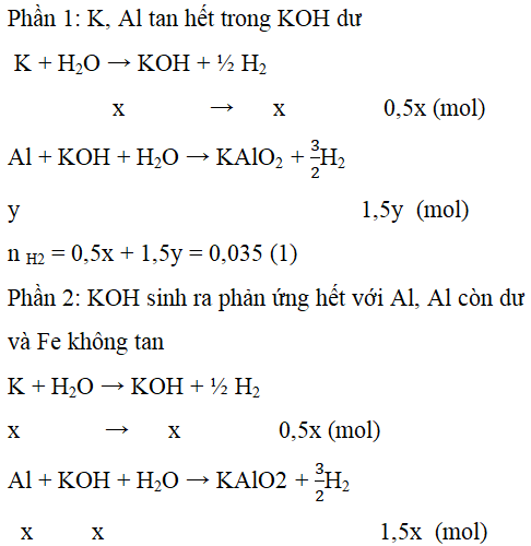 Phản ứng Al + KOH dư: Sản phẩm và Giải thích Gallery 1