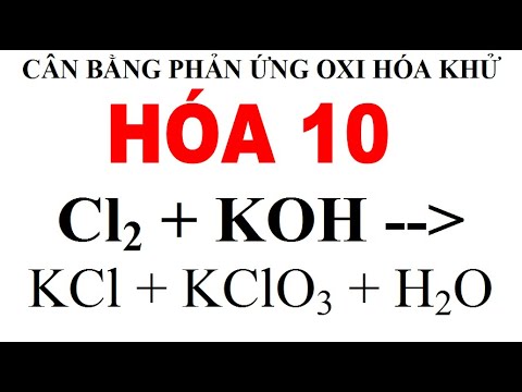 Cân bằng phương trình Cl2 + KOH Gallery 1