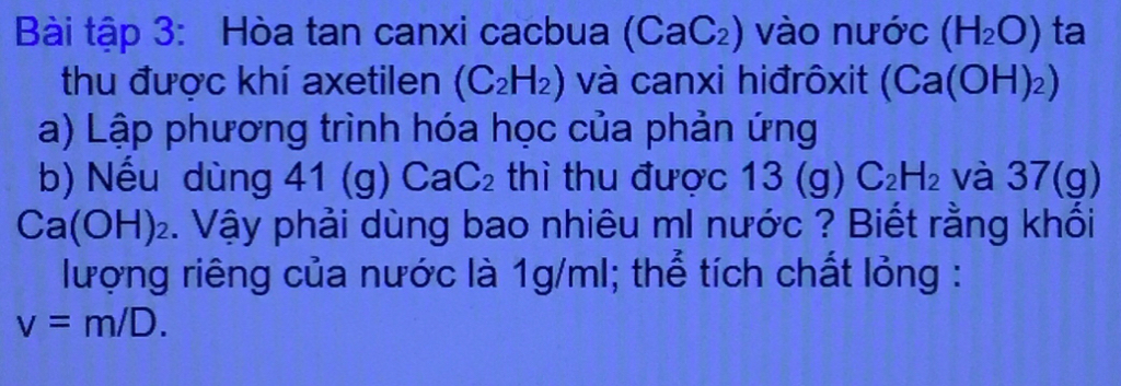 Phản ứng Canxi Cacbua + Nước (H₂O): Sản phẩm và ứng dụng Gallery 1