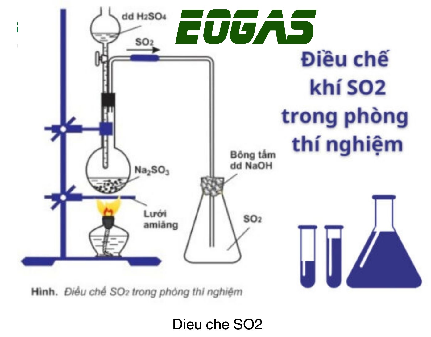 Phản ứng giữa Natri sunfit (Na₂SO₃) và Axit sunfuric (H₂SO₄) Gallery 2