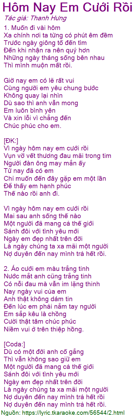 Hôm nay em cưới rồi Gallery 1