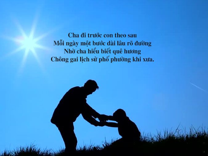 Thơ về Cha đã mất - Những vần thơ đầy xúc cảm Gallery 2