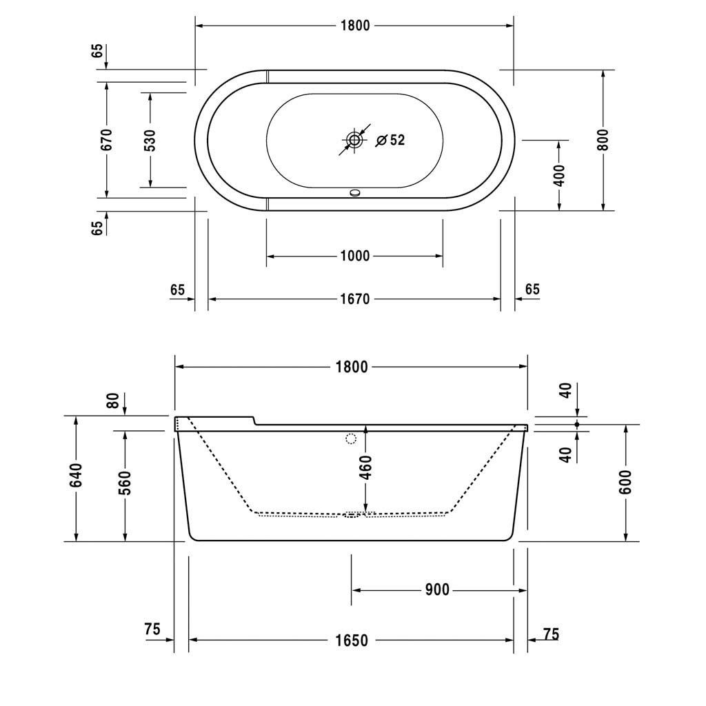 Chiều Cao Bồn Tắm Chuẩn & Cách Chọn Bồn Tắm Phù Hợp
