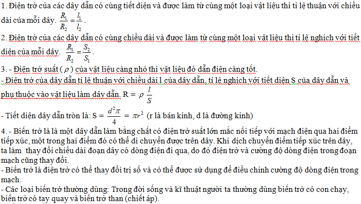 Điện trở dây dẫn phụ thuộc vào yếu tố nào Gallery 1