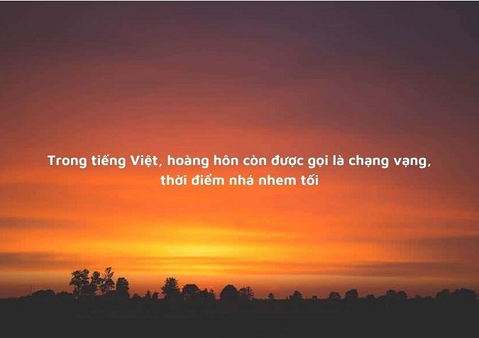 Chiều Tà Là Gì?