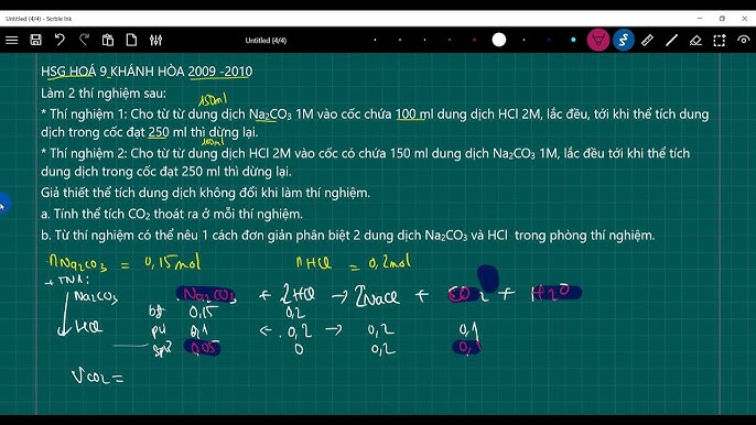 Cho Ca vào dung dịch Na2CO3