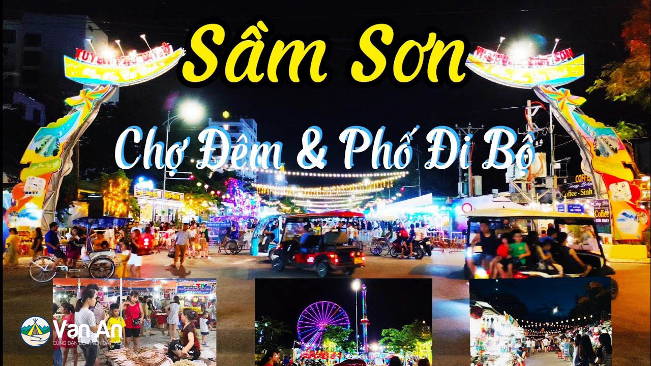 Chợ Đêm Sầm Sơn - Thiên Đường Ẩm Thực và Giải Trí
