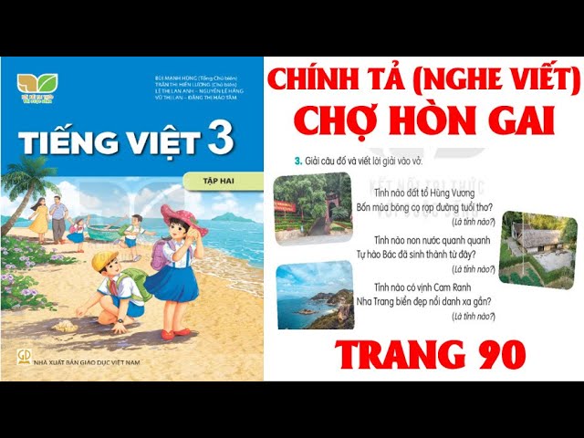 Chợ Hòn Gai - Thế giới thu nhỏ dành cho các bạn lớp 3