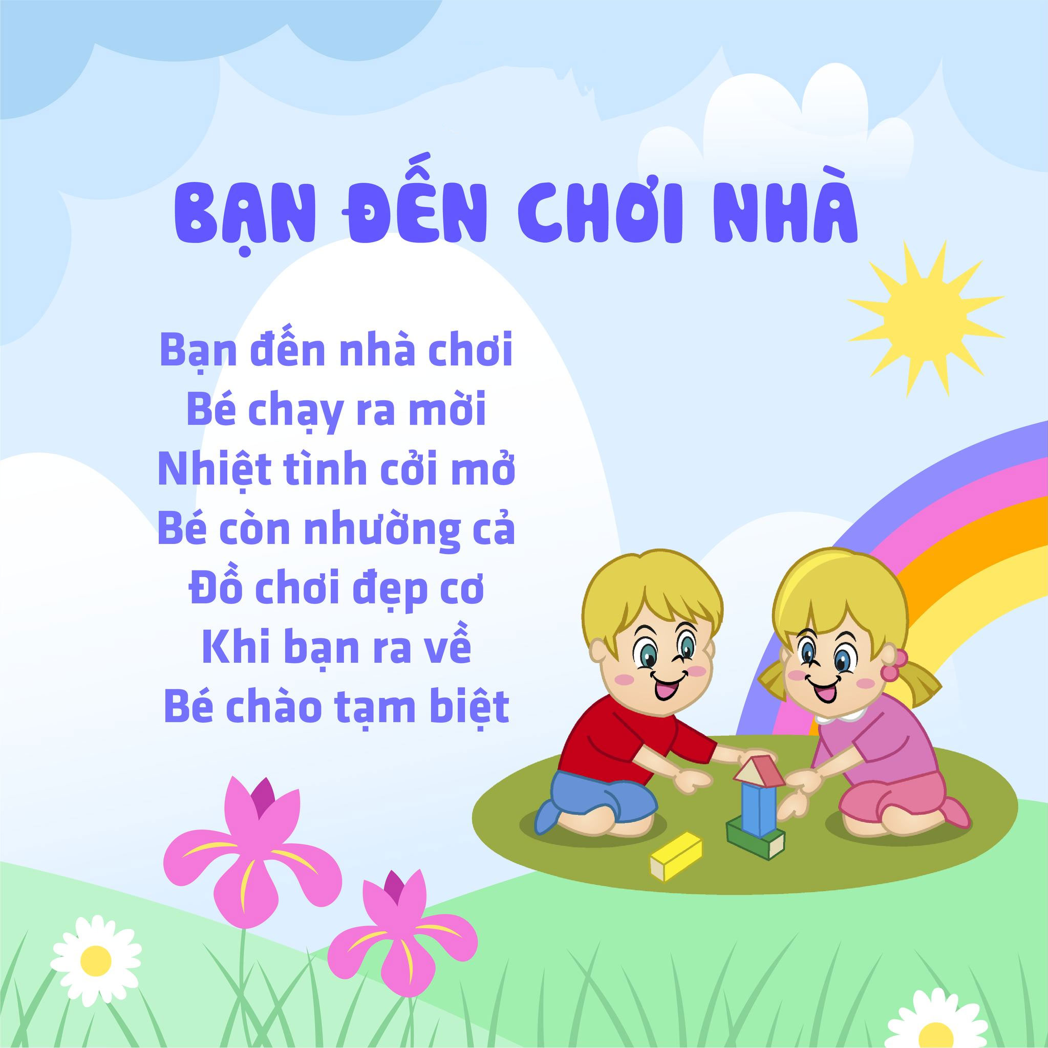 Bài Thơ Lớp Mầm Hay Và Ý Nghĩa Cho Bé Gallery 1