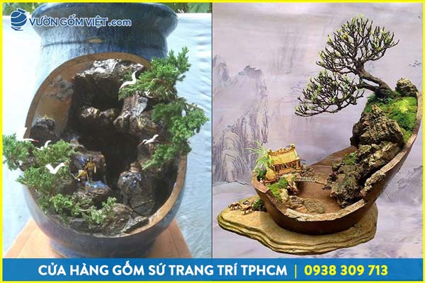 Tiểu Cảnh Trong Chum Vỡ Gallery 1