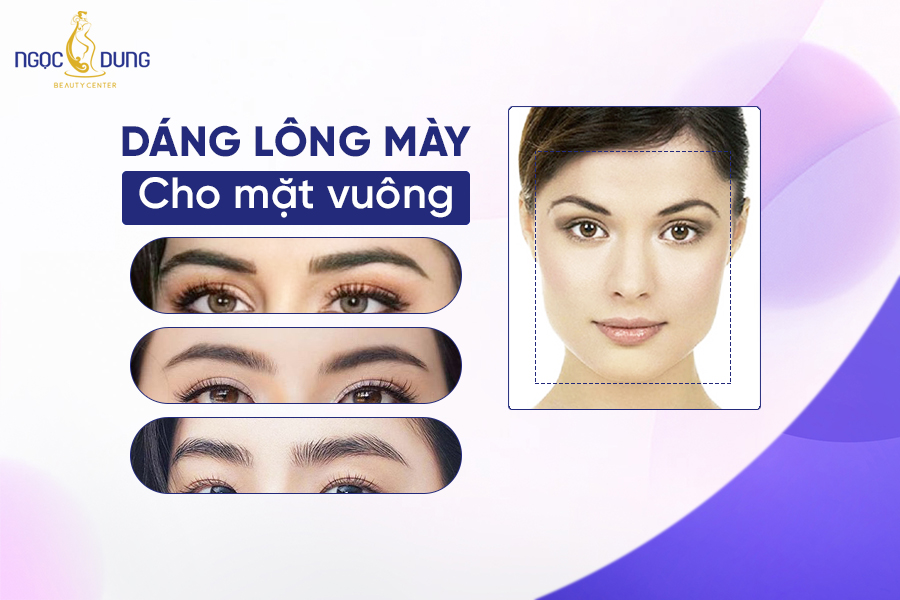 Dáng Lông Mày Hoàn Hảo Cho Khuôn Mặt Tròn Vuông Gallery 1