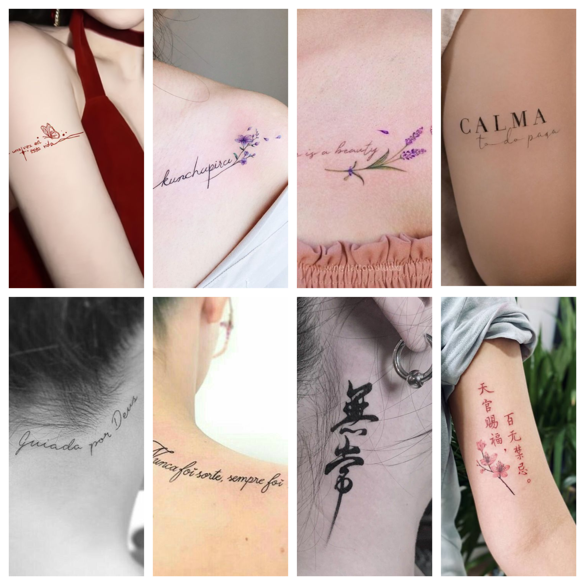 Hình Xăm Chữ Ý Nghĩa Về Cuộc Sống Cho Nữ Gallery 1