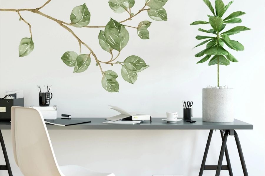 Giấy Dán Tường Cây Xanh: Mang thiên nhiên vào không gian sống của bạn Gallery 2